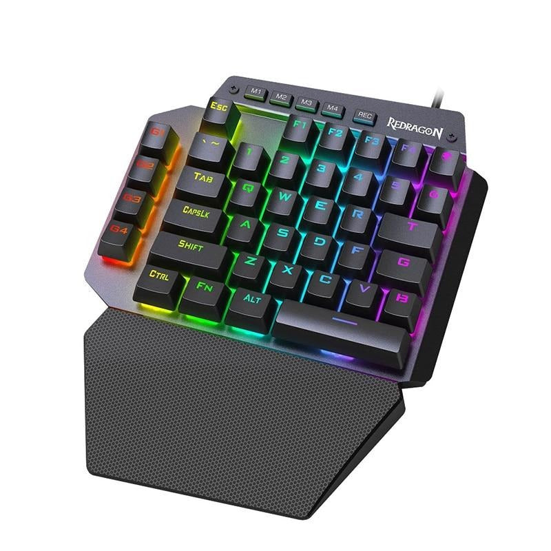 Redragon K583 RGB One-handed Blue Switch Mechanical Gaming Keyboard