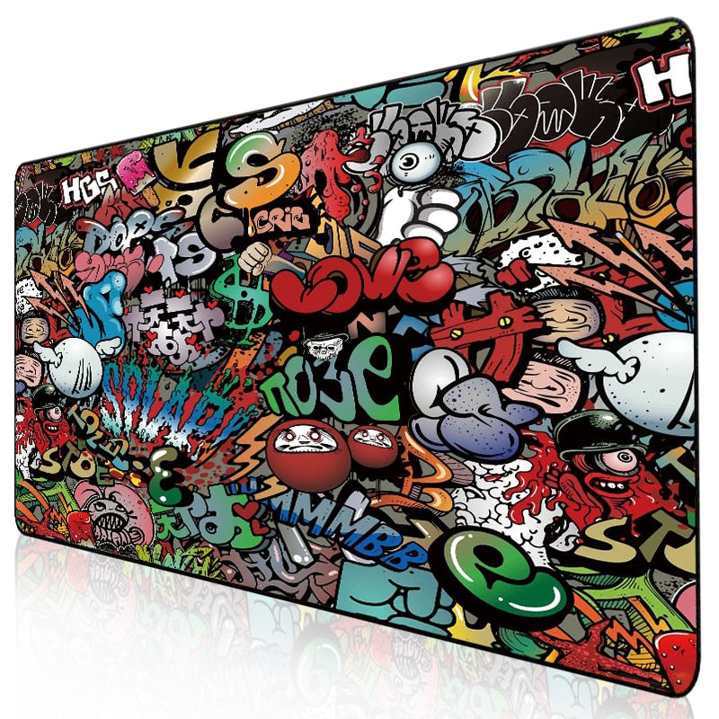 Gaming Art Printed Large Mouse Pad