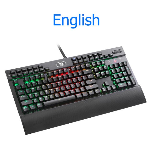 Redragon K550 Aluminum Wired Purple Switch Mechanical Gaming Keyboard